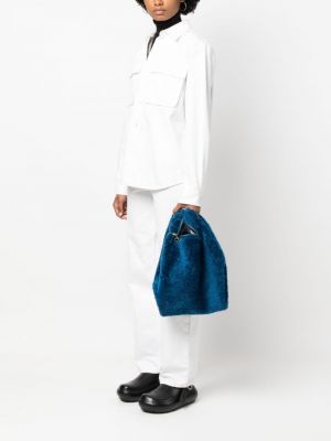 Shopper handtasche Simonetta Ravizza blau