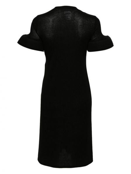 Midi šaty Melitta Baumeister černé