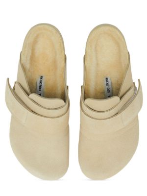 Seemisnahksed loafer-kingad Birkenstock Tekla beež