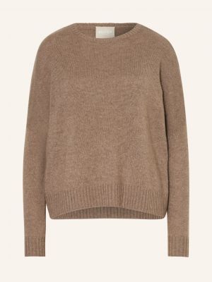 Sweter z kaszmiru Kujten beżowy