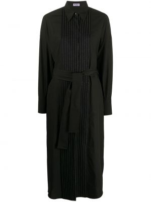 Sukienka wieczorowa plisowana Brunello Cucinelli czarna