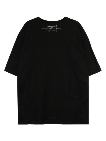 Kokvilnas t-krekls Takahiromiyashita The Soloist melns