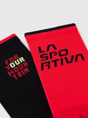 Čarape La Sportiva crvena