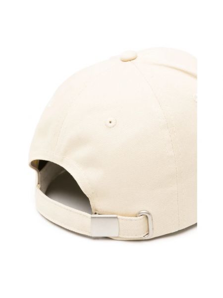 Gorra de algodón Aspesi beige