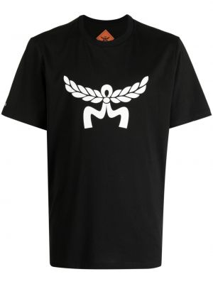 Βαμβακερή μπλούζα με σχέδιο Mcm