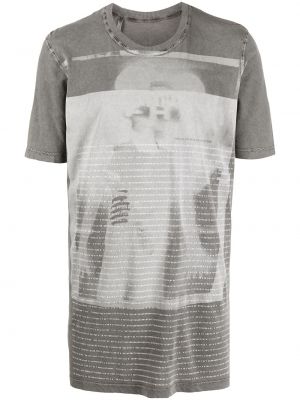 Camiseta con estampado 11 By Boris Bidjan Saberi gris
