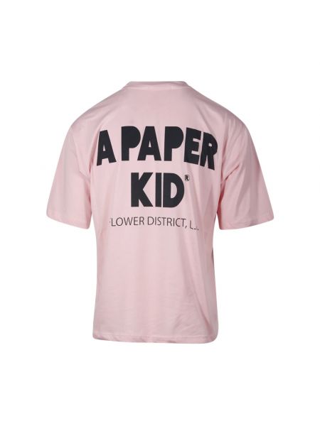Camiseta A Paper Kid rosa