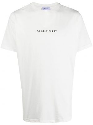 Bombažna majica s potiskom Family First