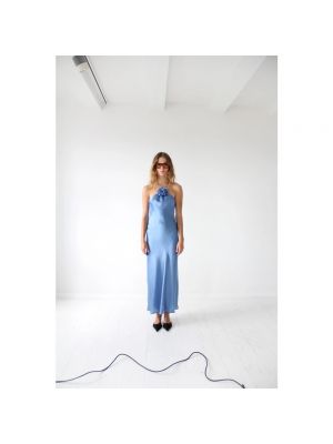 Sukienka długa Designers Remix niebieska