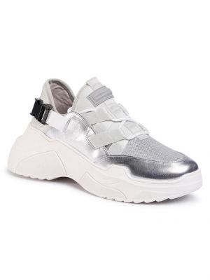 Sneakers Kendall + Kylie ezüstszínű