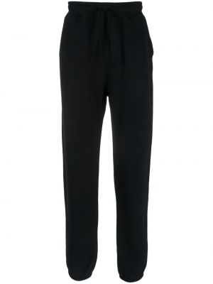 Pantaloni sport din bumbac Mc2 Saint Barth negru