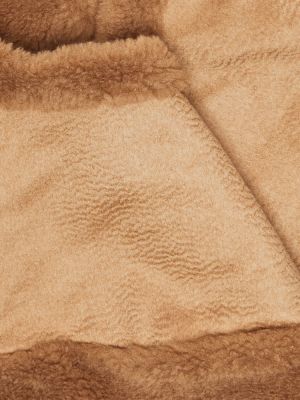 Sciarpa di lana Max Mara marrone