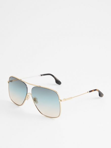 Okulary przeciwsłoneczne Victoria Beckham złote