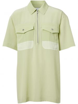 Camisa manga corta Burberry verde