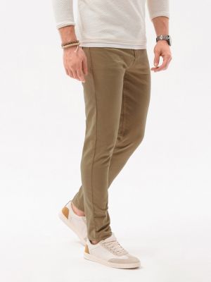 Pantaloni chino Ombre Clothing maro
