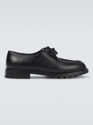 Chunky обувки в стил дерби Saint Laurent черно