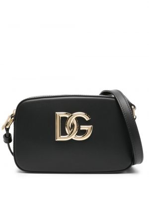 Kožená taška přes rameno Dolce & Gabbana