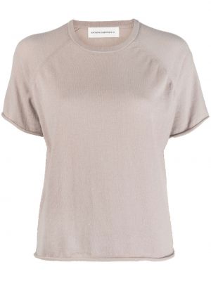 Strikket kashmir t-skjorte Extreme Cashmere