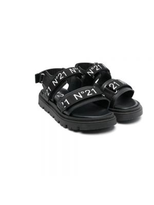 Czarne sandały N°21