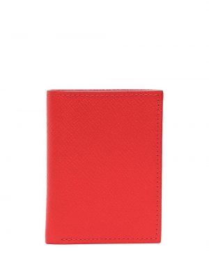 Usnjena denarnica Leathersmith Of London rdeča