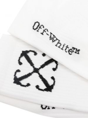 Socken aus baumwoll Off-white