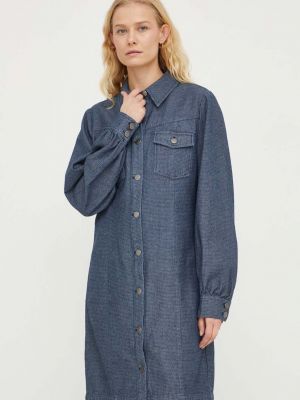 Obleka Bruuns Bazaar modra