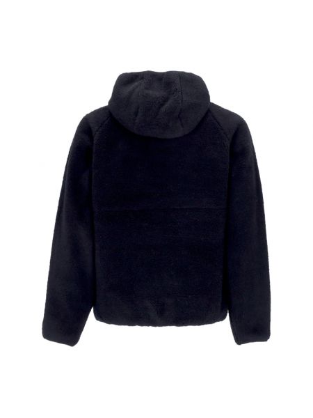 Streetwear hoodie mit reißverschluss Element schwarz