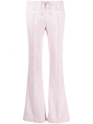 Pantaloni sport Courreges roz
