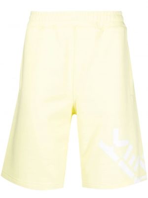Pantalon de sport à imprimé Kenzo jaune