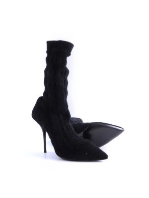Botas de agua de lana Dolce & Gabbana negro