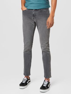 Skinny fit traperice Abercrombie & Fitch siva