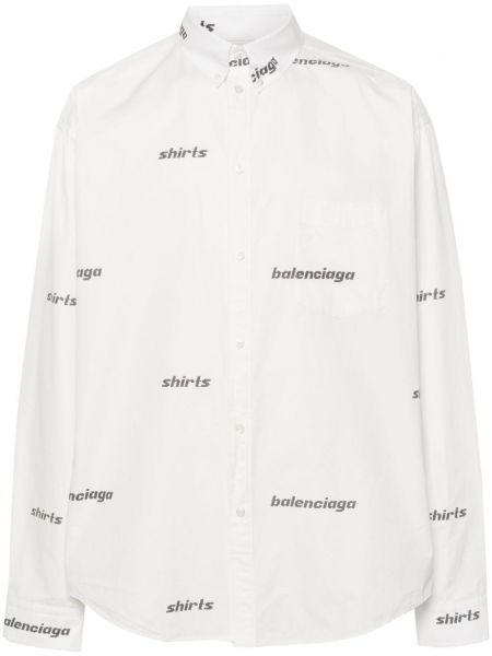 Košeľa s potlačou Balenciaga