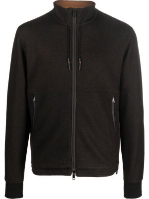 Zip lett jakke Zegna svart