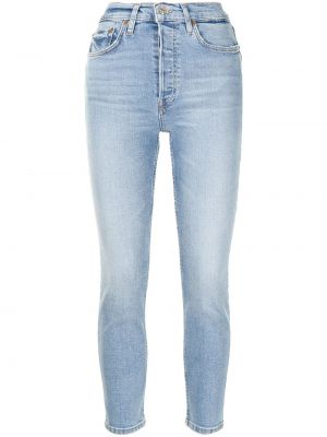 Jeans 7/8 Re/done blå