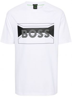 T-shirt Boss hvid