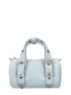 Bolso clutch de ante Marge Sherwood azul