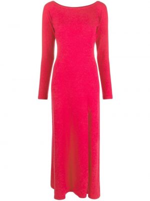 Μάξι φόρεμα κασμίρ Canessa ροζ