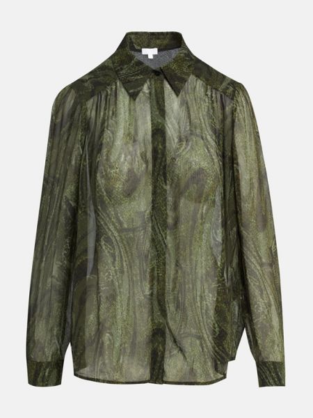 Блузка для отдыха Lala Berlin, темно-зеленый