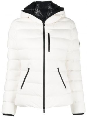 Lang jakke Moncler hvit