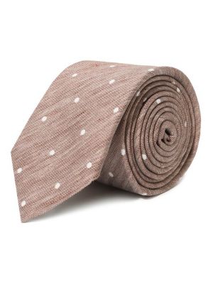 Хлопковый льняной галстук Altea