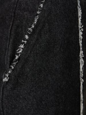Spodnie bawełniane Cannari Concept niebieskie