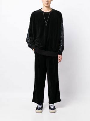 Veliūrinis džemperis Five Cm juoda