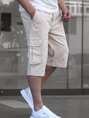„cargo“ stiliaus kelnės su kišenėmis Madmext