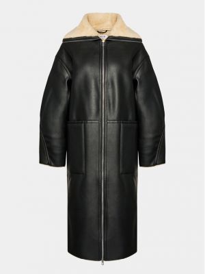 Oversize палто Edited черно