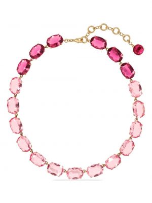 Collana con cristalli Roxanne Assoulin rosa