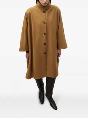 Płaszcz bawełniany 12 Storeez brązowy