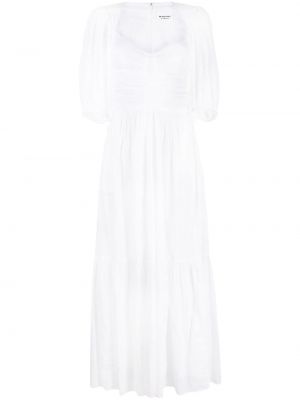 Μίντι φόρεμα Marant Etoile λευκό