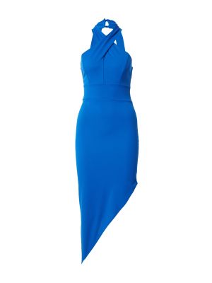 Коктейлна рокля Wal G. синьо