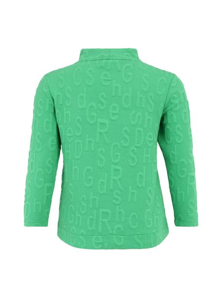 Jacquard sweatshirt Doris Streich grün
