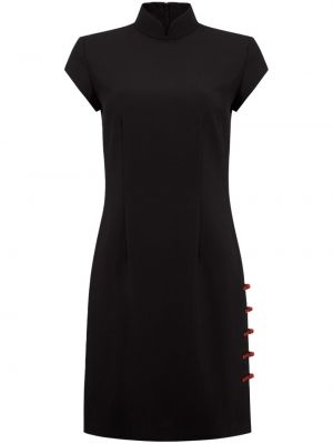 Kleid mit stickerei Shanghai Tang schwarz